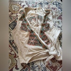 Free people Elisa Tunic adjustable top